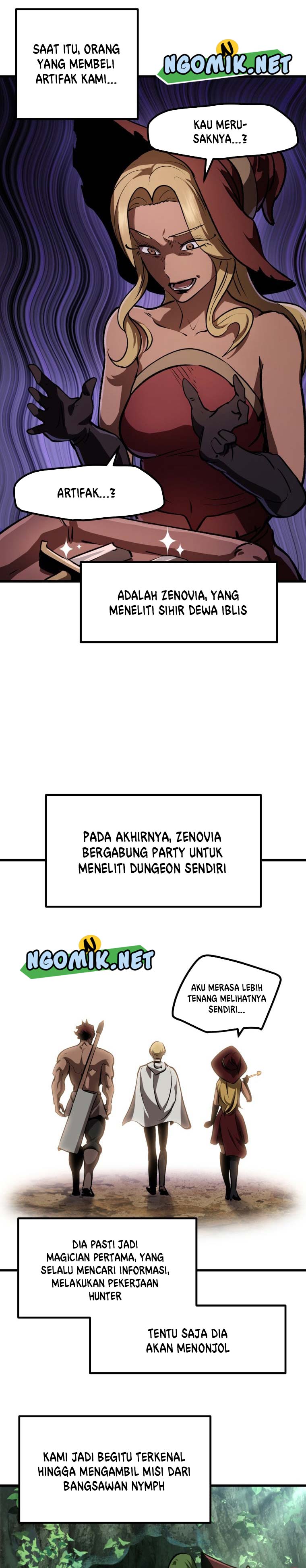 Otherworldly Sword King’s Survival Records Chapter 121 Bahasa Indonesia